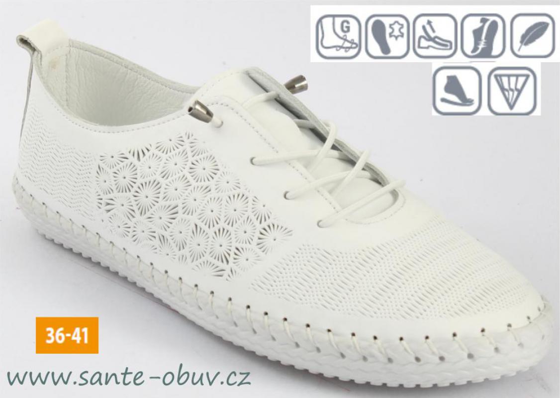 SANTÉ DÁMS.VYCH.OBUV AZ/1130 WHITE